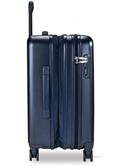 Briggs & Riley Sympatico Hardside Domestic Spinner Luggage Matte Navy 22-Inch Carry-On
