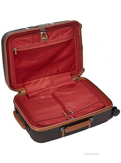 DELSEY Paris Chatelet Hardside Luggage with Spinner Wheels Chocolate Brown Carry-on 21 Inch with Brake
