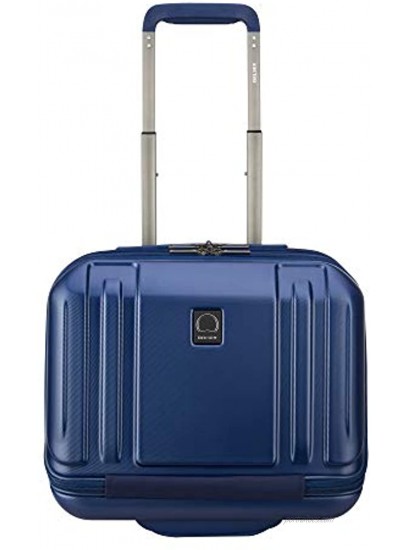 DELSEY Paris Oxygene Hardside Luggage Under-Seater with 2 Wheels Blue 15 x 13.5 x 9.25-Inch