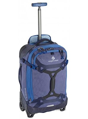 Eagle Creek Gear Warrior Carry Luggage Softside 2-Wheel Rolling Suitcase Arctic Blue 22 Inch