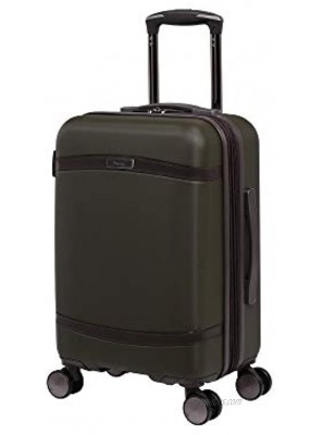 it luggage Quaint Hardside Expandable Spinner Dark Olive with Mulch Trim Carry-On 21-Inch