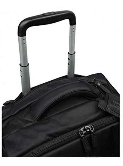 Lipault 0% Pliable Foldable Upright 55 20 Luggage Carry-On Rolling Bag for Women Black