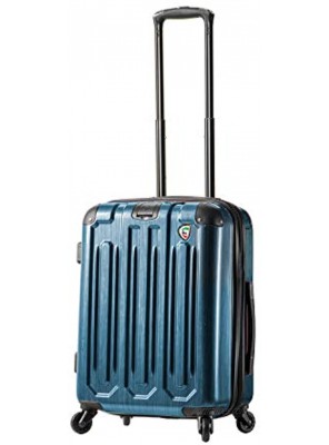 Mia Toro Italy Lustro Hardside Spinner Carry-on Blue One Size