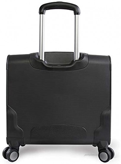Perry Ellis 8-Wheel Spinner Mobile Office Black One Size