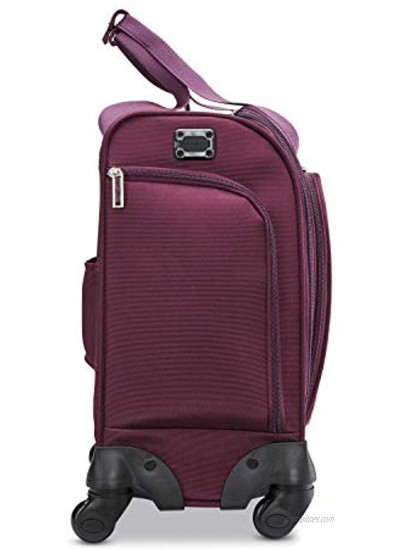 Samsonite Underseat Carry-On Spinner with USB Port Purple One Size