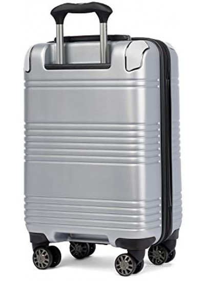 Travelpro Roundtrip Hardside Expandable Spinner Luggage Silver Carry-On 20-Inch