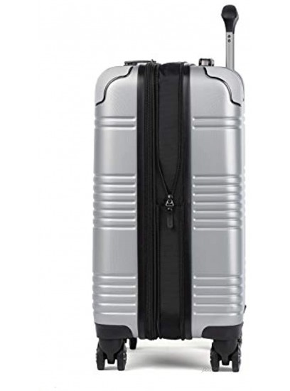 Travelpro Roundtrip Hardside Expandable Spinner Luggage Silver Carry-On 20-Inch