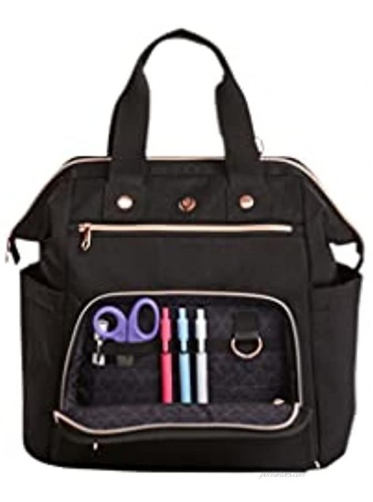 Heartsoul Women's Convertible Bella Backpack Nurse Backpack for Work