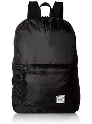Herschel Packable Casual Daypack Black Black 17.75" x 12.5" 24.5L