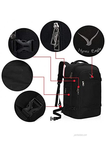 Hynes Eagle Travel Backpack 40L Flight Approved Carry on Backpack