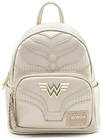 Loungefly x DC Comics Wonder Woman Metallic Cosplay Mini Backpack