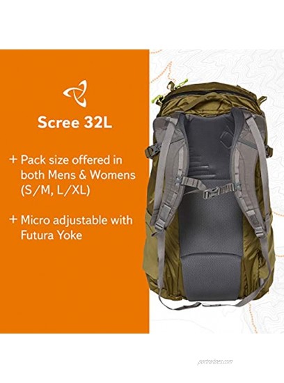 MYSTERY RANCH Scree 32 Backpack Technical Daypack Lizard SM MD