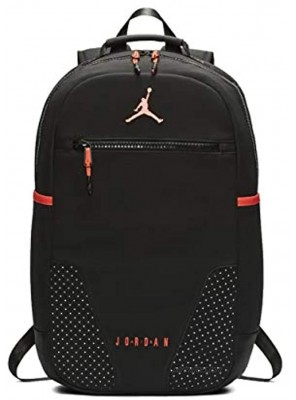 Nike Air Jordan Retro 6 Backpack One Size Black Infrared