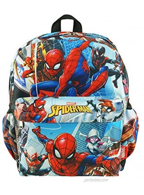 Spider-Man Deluxe Oversize Print 12 Backpack A17729