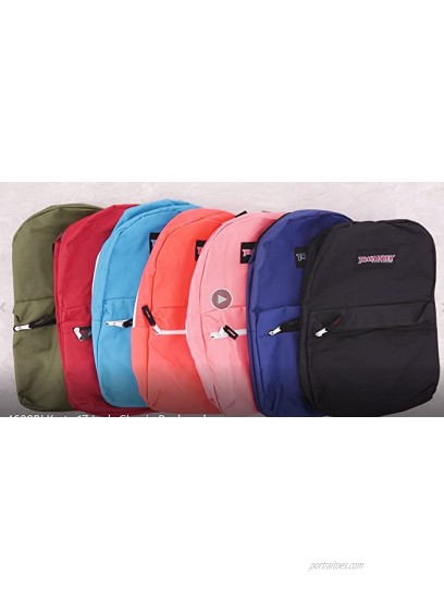 Trailmaker Classic 17 Inch Backpack with Adjustable Padded Shoulder Straps