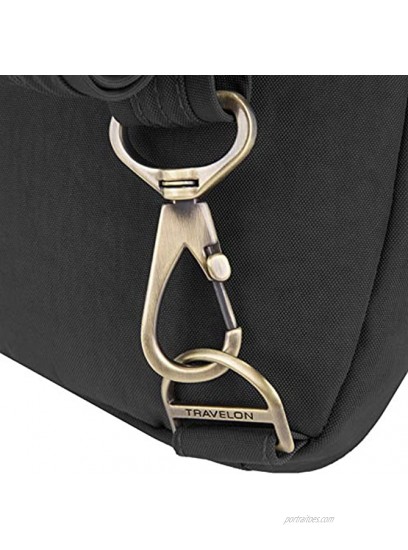 Travelon: Anti-Theft Signature Nylon Slim Backpack Black