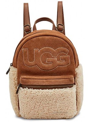 UGG Women's Dannie II Mini Backpack Sheepskin Chestnut Small