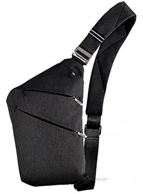 VADOO Sling Bag Anti-theft Crossbody Shoulder Bag for Men and Women
