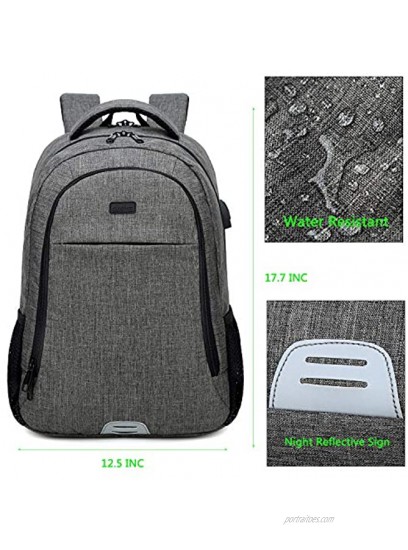 Abshoo Travel Laptop Backpack Anti Theft Carry on College Backpack for Women & Men School Bookbag