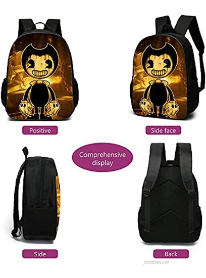 Anime Backpack Lightweight Waterproof Laptop Backpack Travel Casual Bag for Boys Girls 16 Inch
