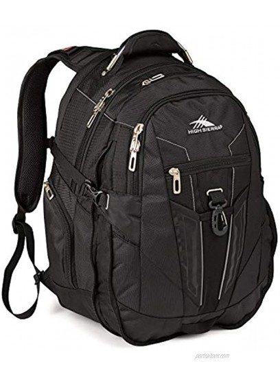 High Sierra XBT Business Laptop Backpack Black One Size