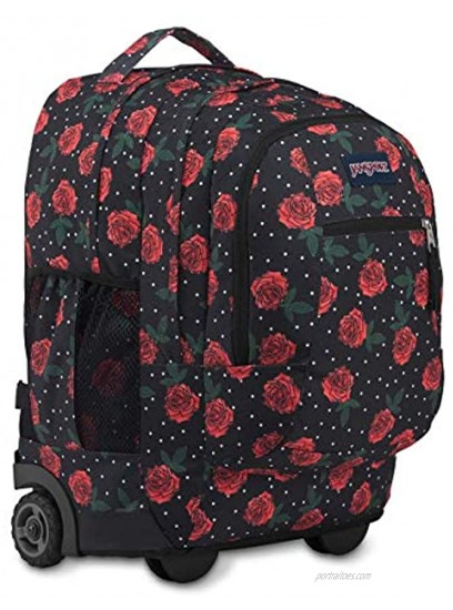 JanSport Driver 8 Rolling Backpack Wheeled Travel Bag with 15-Inch Laptop Sleeve