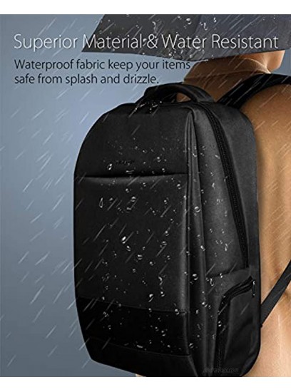 Laptop Backpack,Tigernu Business Travel Anti Theft Slim Durable Laptops Backpack with USB Charging Port,Water Resistant College School Computer Bag for Women & Men Fits 15.6 Inch Laptop and Notebook