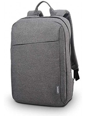Lenovo Laptop Backpack B210 fits for 15.6-Inch laptop and tablet sleek for travel durable water-repellent fabric clean design business casual or college for men women students GX40Q17227 Grey