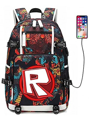 Multifunctional and convenient backpack casual fashion bag casual daily-use laptop backpack with USB charging port Backpack-R