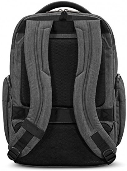 Samsonite Modern Utility Double Shot Laptop Backpack Charcoal Heather One Size