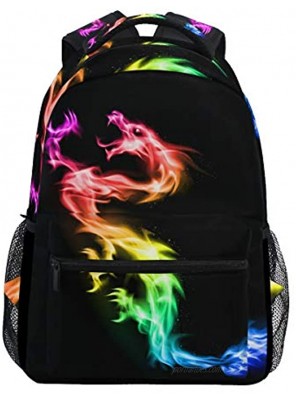 School Backpack Stylish Bookbag for Boys Girls Elementary School Casual Travel Bag Computer Laptop Daypack