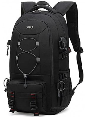 Travel Laptop Backpack，42L Hiking Backpacks Carry On Bag， Durable Backpack Fit for 17.3 Inch Computer ，Business Backpacks for Women Men
