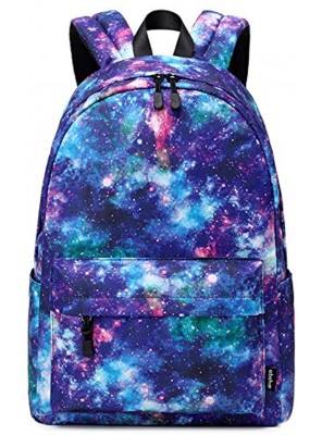 Abshoo Lightweight Water Resistant Galaxy Backpacks For Teen Girls Boys School Bookbags Galaxy D