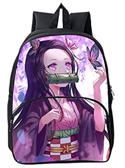 Anime Pink Backpack Fashion Daypack Unisex Casual bag Student School Bag Book Notebook Bag