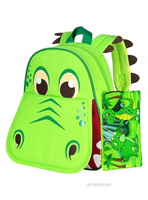 Dinosaur Backpack 12" Toddler Bookbag for Boys