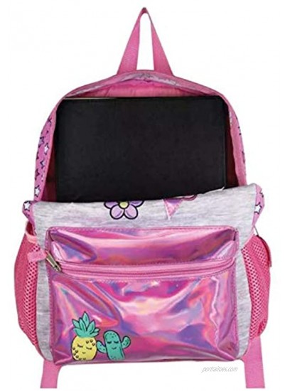 Disney Minnie Mouse Backpack for Toddlers 12 Minnie Mouse School Bag with Sunglasses and Minnie Stickers Minnie Mouse School Supplies Bundle