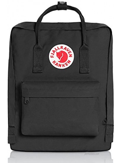 Fjallraven Kanken Classic Backpack for Everyday Black