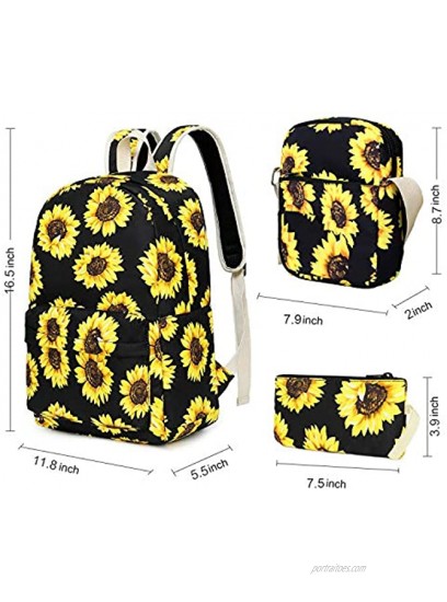 FLYMEI Cute Backpack for Women Girls Bookbags for School 15.6 Inch Lightweight Teens Backpack