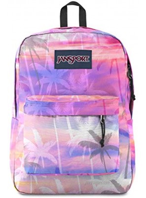 JanSport SuperBreak One Backpack Lightweight School Bookbag Palm Paradise