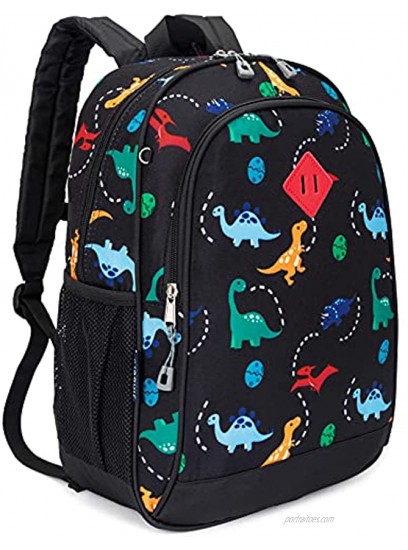 JinBeryl Kids Backpack for Boys Toddler School Bag Suitable for 4 to 7 Years Old 15 Inch