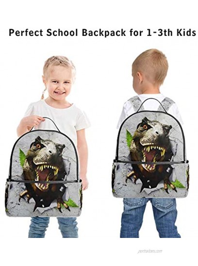 Kids Backpack Bookbag School Backpacks Casual Rucksack Purse Elementary School Bags White for 1th- 3th Grade Girls Boys Women