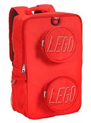 LEGO Brick Backpack Red