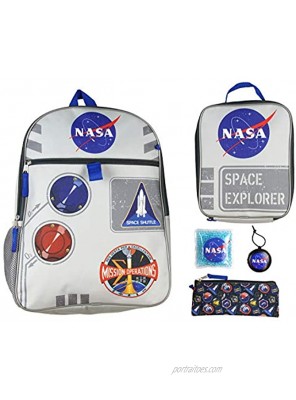 NASA Space Explorer 16" Backpack 5 PC Set