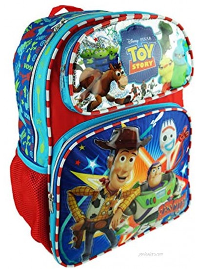 Toy Story 4 Deluxe 16 Full Size Backpack Toy Heroes A19427