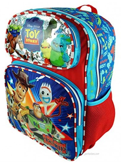 Toy Story 4 Deluxe 16 Full Size Backpack Toy Heroes A19427