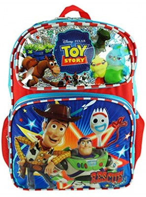 Toy Story 4 Deluxe 16" Full Size Backpack Toy Heroes A19427