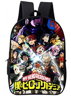 WCZARE My hero academia 3D Printed Backpack Travel Bag Lightweight Backpack Laptop Bag Casual Daypack