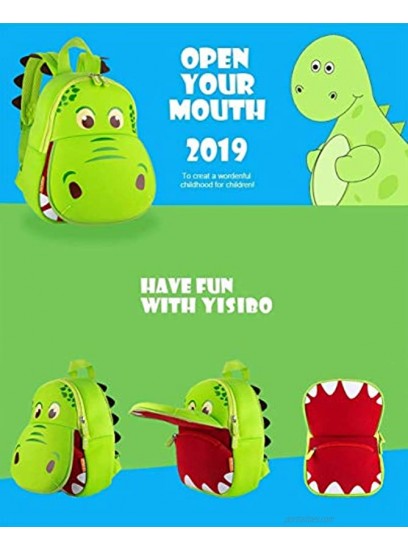 yisibo Dinosaur Backpack Toys Bag Kids Toddler Child for Pre School 2-7 Years