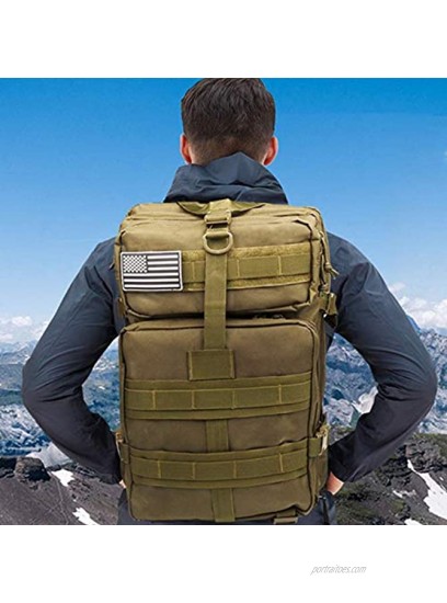 ATBP Military Tactical Backpack Molle Rucksack Backpack 35L Travel Backpack Hiking Daypack Camping Hunting Backpack