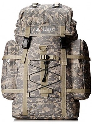 Everest Digital Camo Hiking Backpack Digital Camouflage One Size